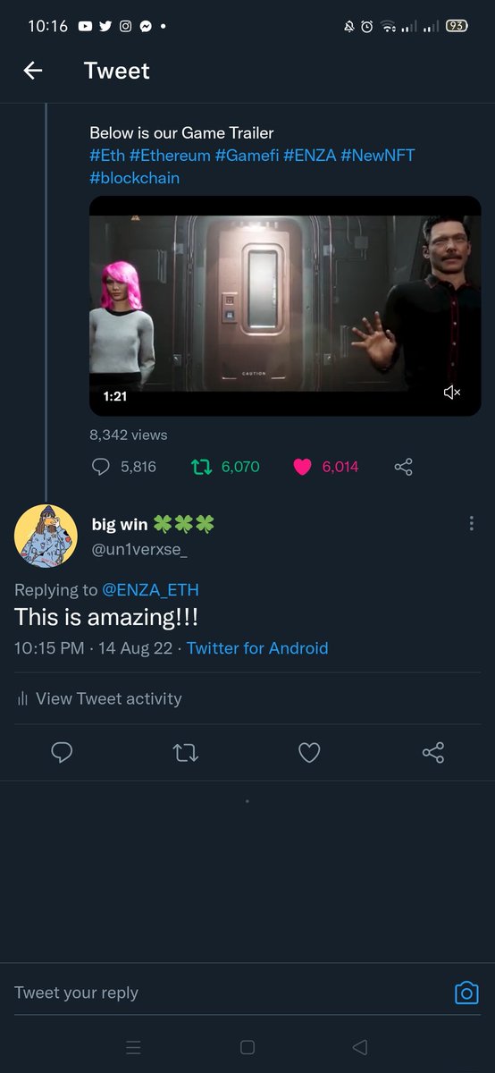 getbigwin_'s tweet photo. @TheHeira @ENZA_ETH Done https://t.co/wdLOY69Cxv