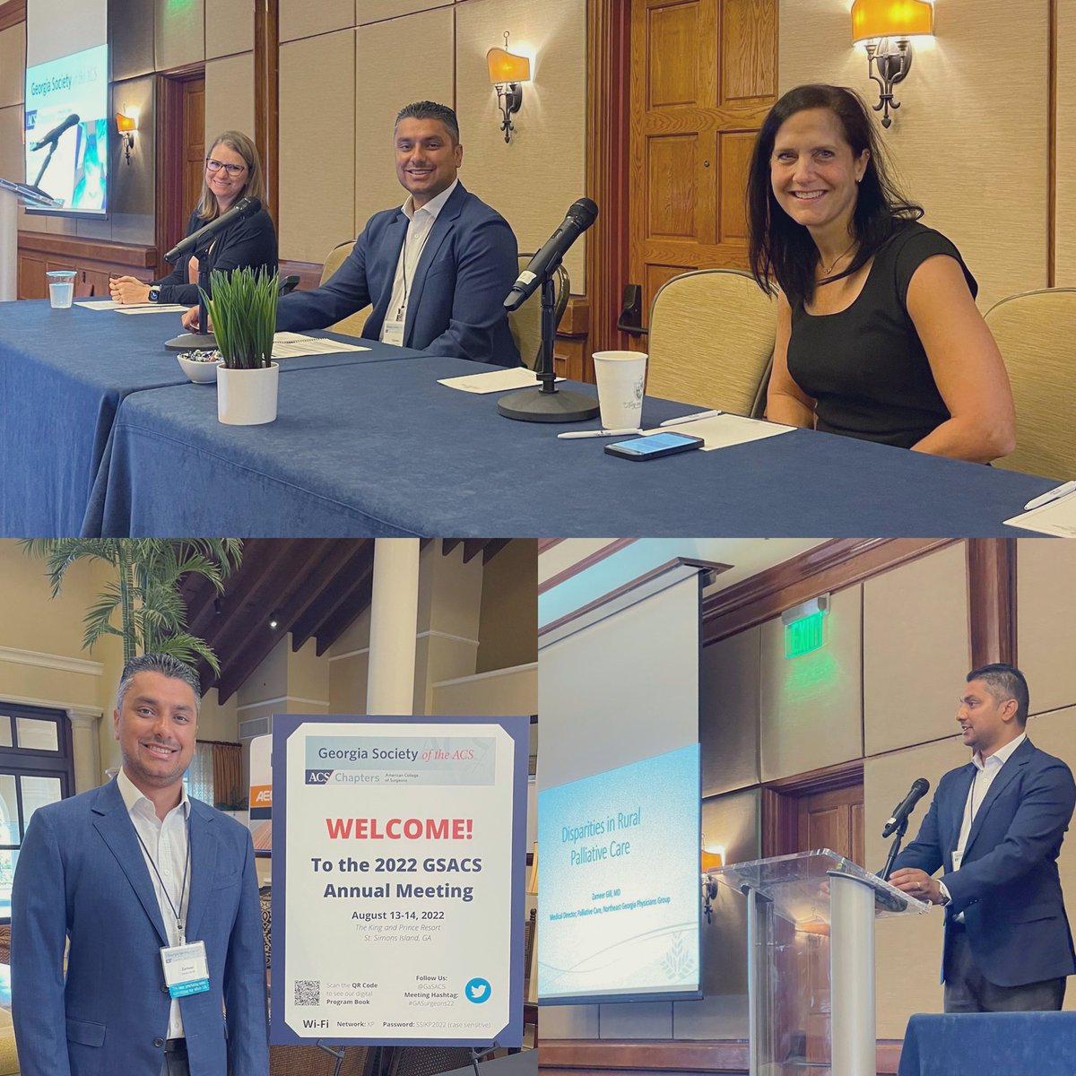 SG_Surgery's tweet photo. @GaSACS #GASurgeons22 #Disparities in #Surgery #Palliative #Healthcare #RuralGA Awesome #panelofexperts #inspiring #physicianleaders @gill_zameer #proud of my #spouse @ngmcgme @myNGPG @myNGHS https://t.co/ZSBcXHQZRG