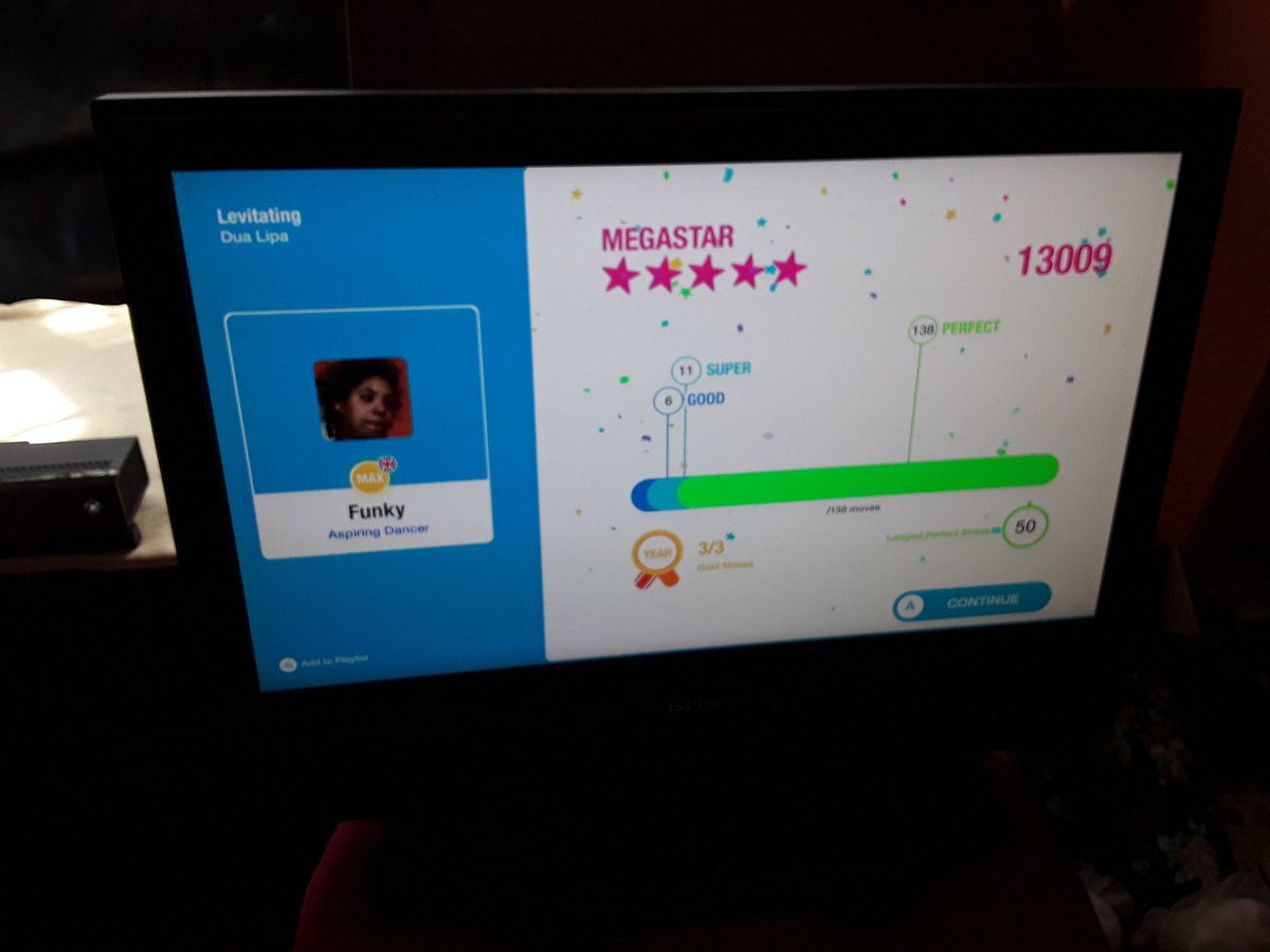 mcflyalwaysrule's tweet photo. I Got 13k And Dancer Of The Week On Levitating Extreme On Just Dance 2022 Using The Xbox One Kinect I'm So Proud Of Myself. #justdance2022 #13k #danceroftheweek #levitatingextreme #extreme https://t.co/StHL5zDSaj