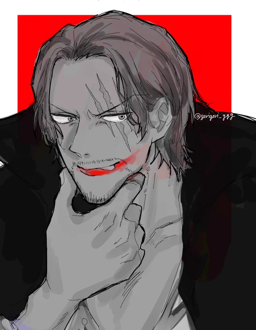 誰とキスしたか丸わかりの…!ドヤってるが描きたかった…のです!シャンバギ愛おしい〜〜!!!! 