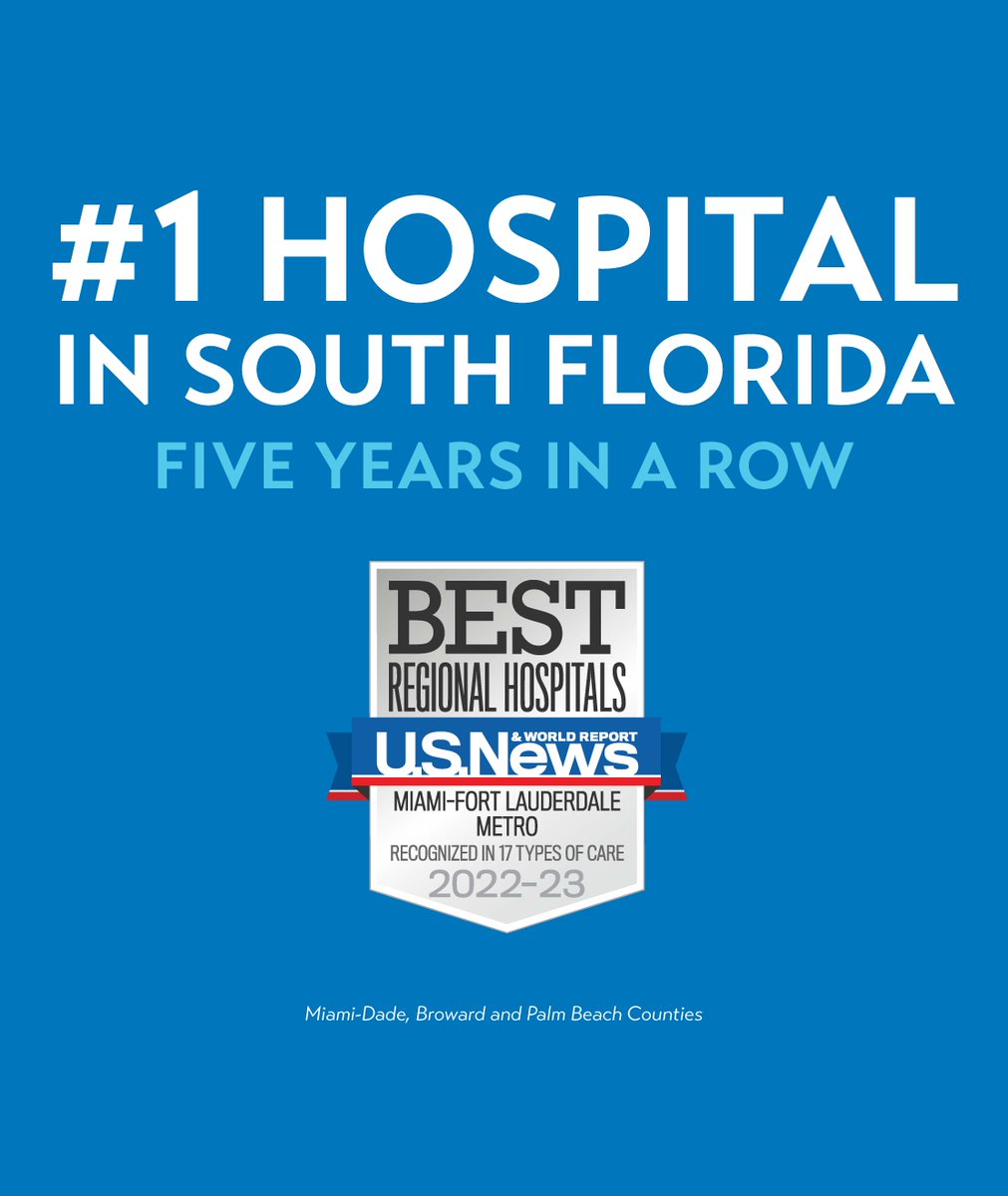 CleveClinicFL's tweet photo. Cleveland Clinic #Weston Hospital is more than just the #TopHospital in #SouthFlorida. 

@USNewsHealth also ranked us among the best hospitals in #Geriatrics, #Neurology &amp; #Neurosurgery, #Orthopedics and #Pulmonary &amp; #LungSurgery. https://t.co/hnZd4YP8jF https://t.co/ryHQxVqhqx
