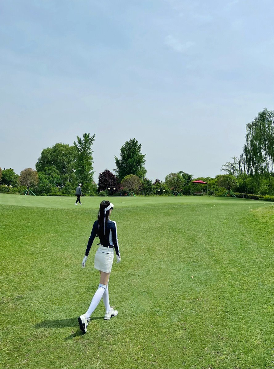 Even God must practice putting.