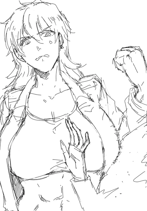 おっぱい描きてぇ〜〜〜になったから描いた 
