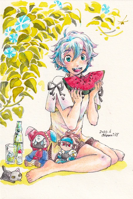あなでん夏の絵s 