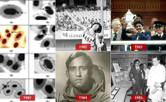 Jorwal_'s tweet photo. 🇮🇳1981- Indian scientists synthesized their 1st drug Tromaril
1982- India hosted Asian Games
1983- India lifted the cricket world cup in London
1984- Rakesh Sharma, India's first cosmonaut
1985- India, 6th country to possess a Fast Breeder Nuclear Reactor
#75YearsofIndependence🇮🇳 https://t.co/OjUwou7phL