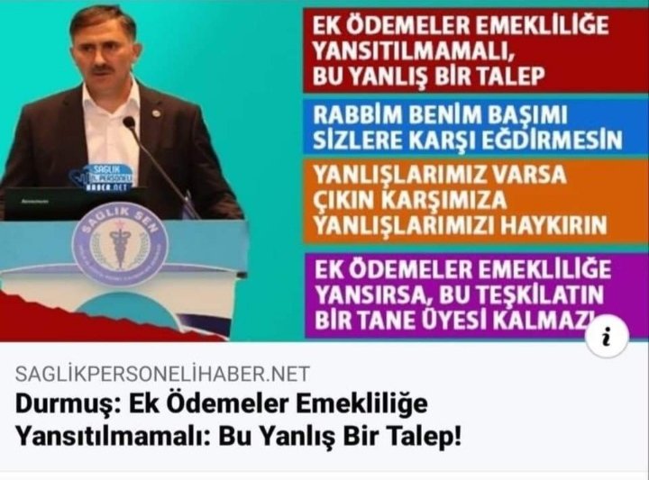 yilmazlm's tweet photo. Bugünlere nasıl geldiğimizi kimse unutmasın. Bugün, bakanlık sağlık çalışanları için hiç bir şey yapmıyorsa sorumlusu,yetkili sendikadır. Gençler, Semih Bey'in bugünkü güzellemelerine aldanıp üye olarak,geleceklerini kendi elleriyle yakıyorlar. 
#SağlıkçıyıBitirdinSemih https://t.co/U38KhPVP47