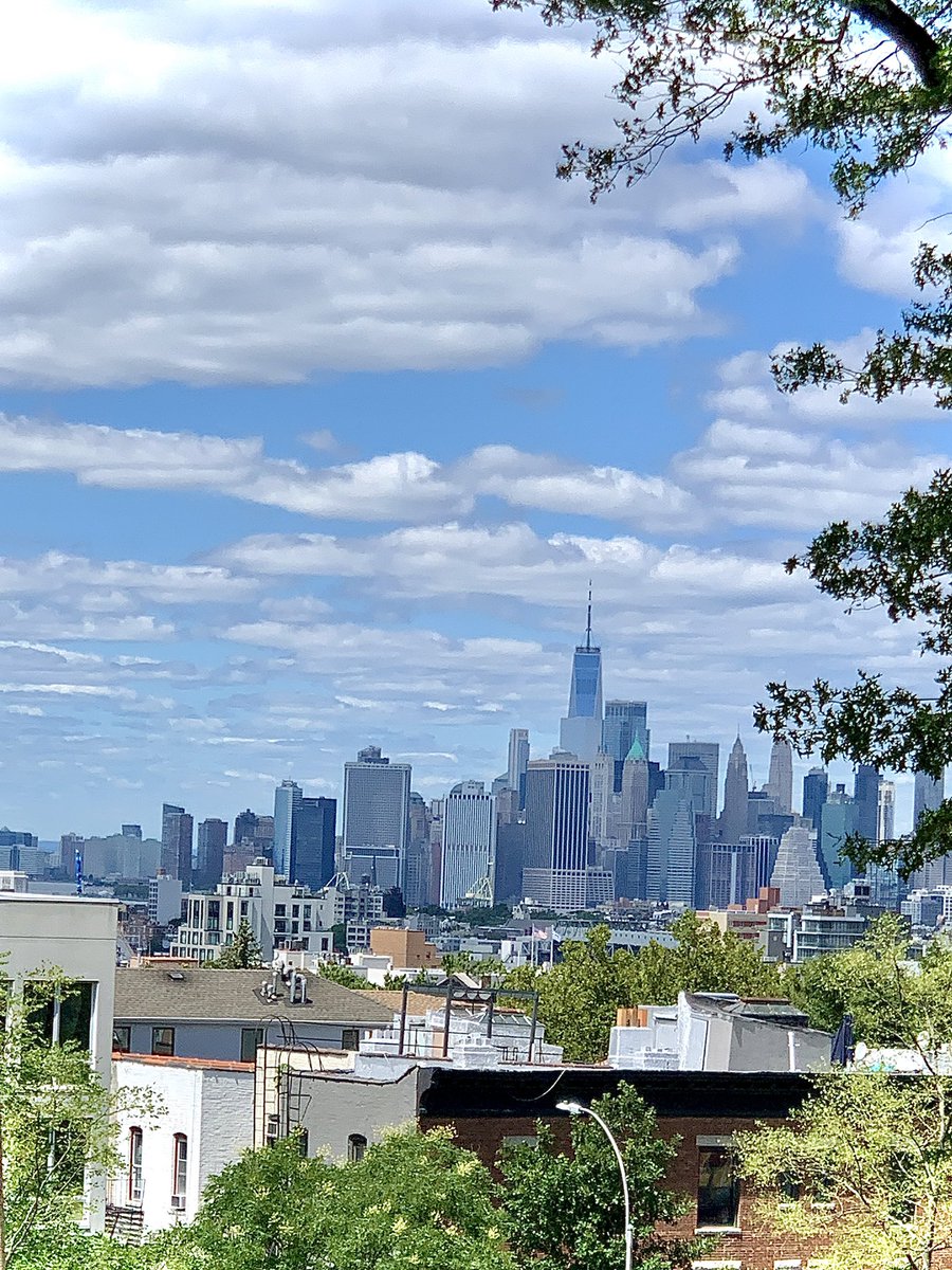 Starz723's tweet photo. While conducting a tour for @GreenWoodHF #greenwoodcemetery The view from #battlehill was spectacular. Sign up on website for 8/19/22 7PM Green-Wood After Hours. We will see this view as the sun goes down. https://t.co/SkWK5q59NC