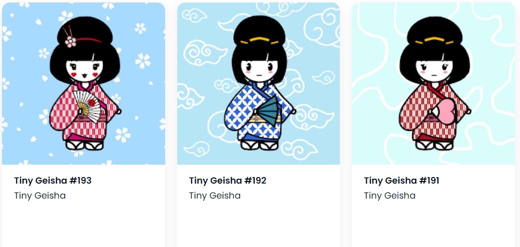MINTING MY FIRST NFT FROM ONE OF MY BELOVED COMMUNITY <a href="/lizmoneyweb/">Lizzie</a>  <a href="/TinyGeishaNFT/">Tiny Geisha</a>  love you mammie!!! <3 <3 <3 <3