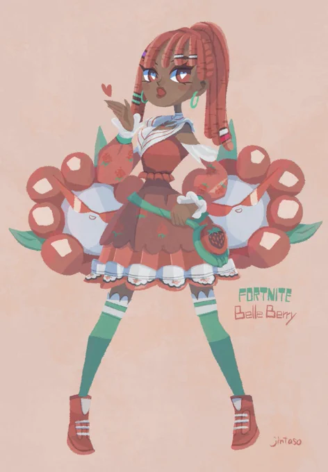 belle berry !#Fortnite #FortniteArt 