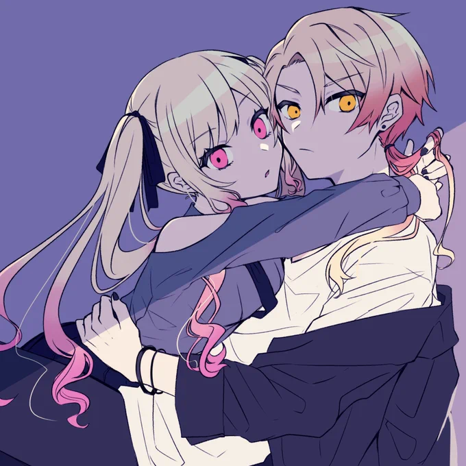 #prsk_FA真顔の天馬兄妹のギャップと顔面の強さにボコボコにされたい 