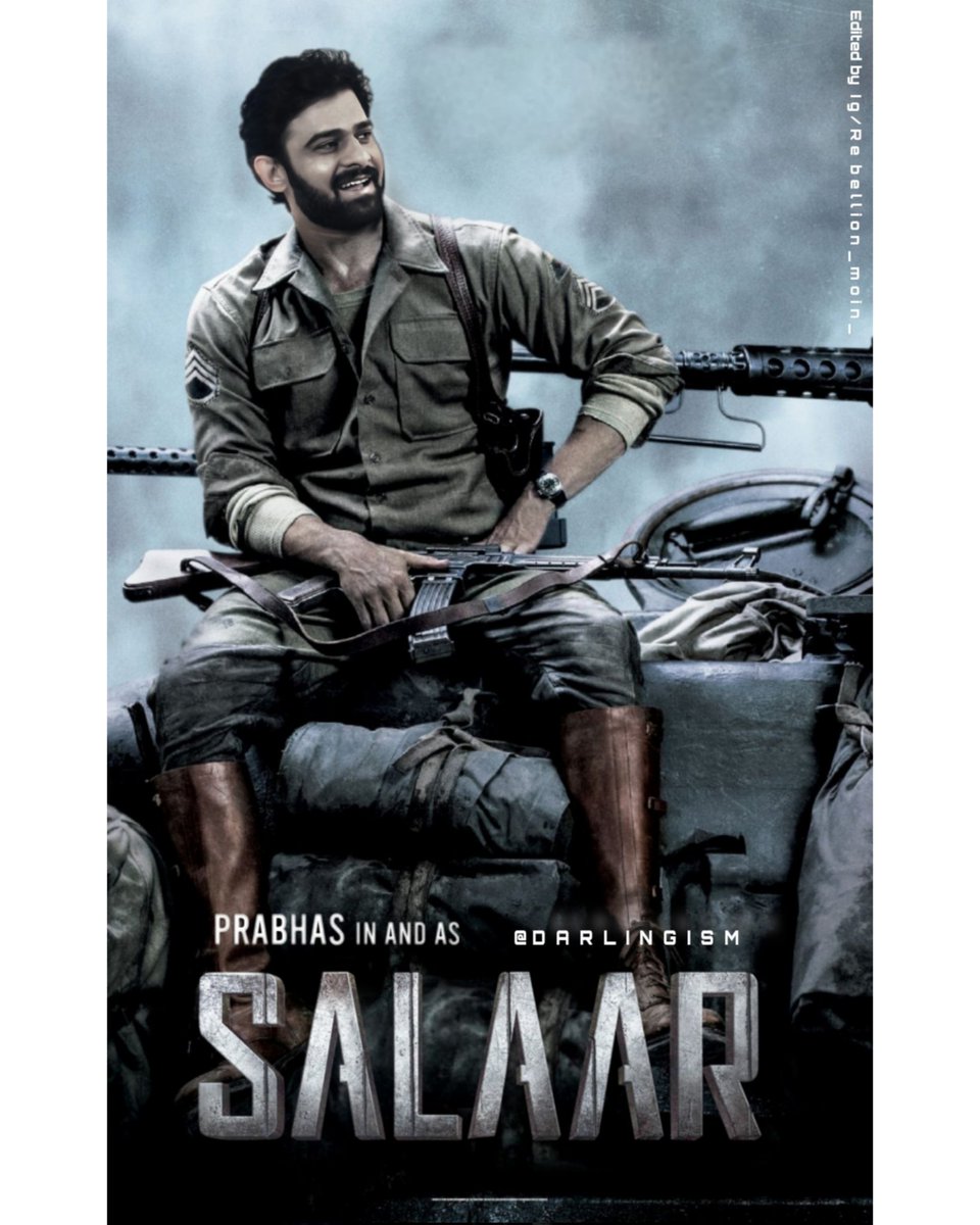 AlwaysPrabhas2's tweet photo. Commander #Salaar 🤩🤩💥💥
#Prabhas 
Hope u like my edit 🙂 https://t.co/TBqOS9PSXG