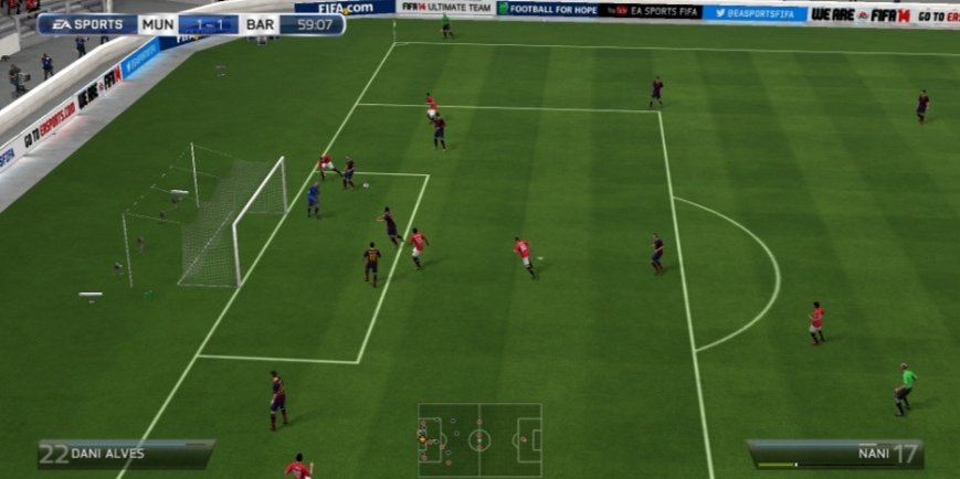 iam_fifamark's tweet photo. 59 mins : Nani shoots!!! But way over the goal post...

MUN 🔴 1-1 🔵 BAR https://t.co/xrmaiJnLf0