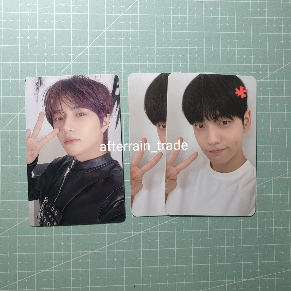 afterrain_trade's tweet photo. พร้อมส่ง

บอม ums 440
ซูบิน tear 170 (ใบมีรอยบุ๋ม 160)

รวมส่ง ems 
#ตลาดนัดtxt #ตลาดนัดทีเร้ก https://t.co/4GN1aHk53C