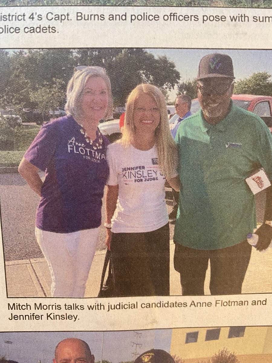 I love Fridays when I get my ⁦<a href="/CinciHerald/">TheCincinnatiHerald</a>⁩ and am happy that this one had a pic of ⁦us at National Night Out for Roselawn/Bond Hill - takes the sting out of losing that cornhole match, right, ⁦<a href="/kinsleyforjudge/">Jennifer Kinsley</a>⁩?