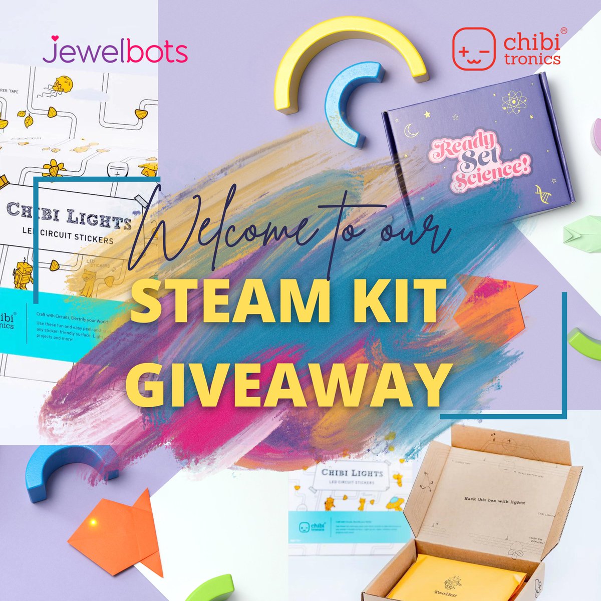 Parents! Teachers! Looking for new STEAM activities for your kids? <a href="/chibitronics/">chibitronics</a> and <a href="/jewelbots/">Jewelbots</a> are giving away our best-selling kits just in time for back to school! Head to the giveaway link for a chance to win - bit.ly/JewelbotsAndCh…