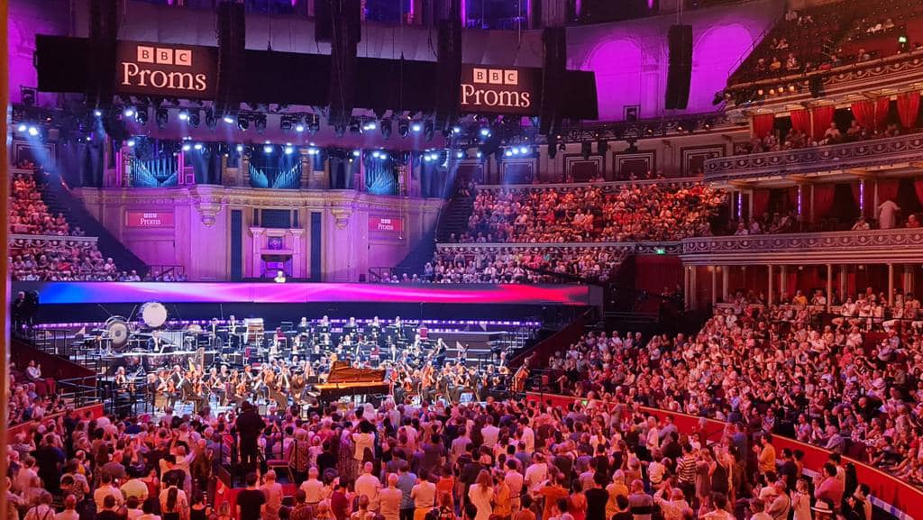 #aboutlastnight Such an amazing evening at the @RoyalAlbertHall with @grosvenorpiano and @rsowien for the @bbcproms!!! ❤️❤️❤️