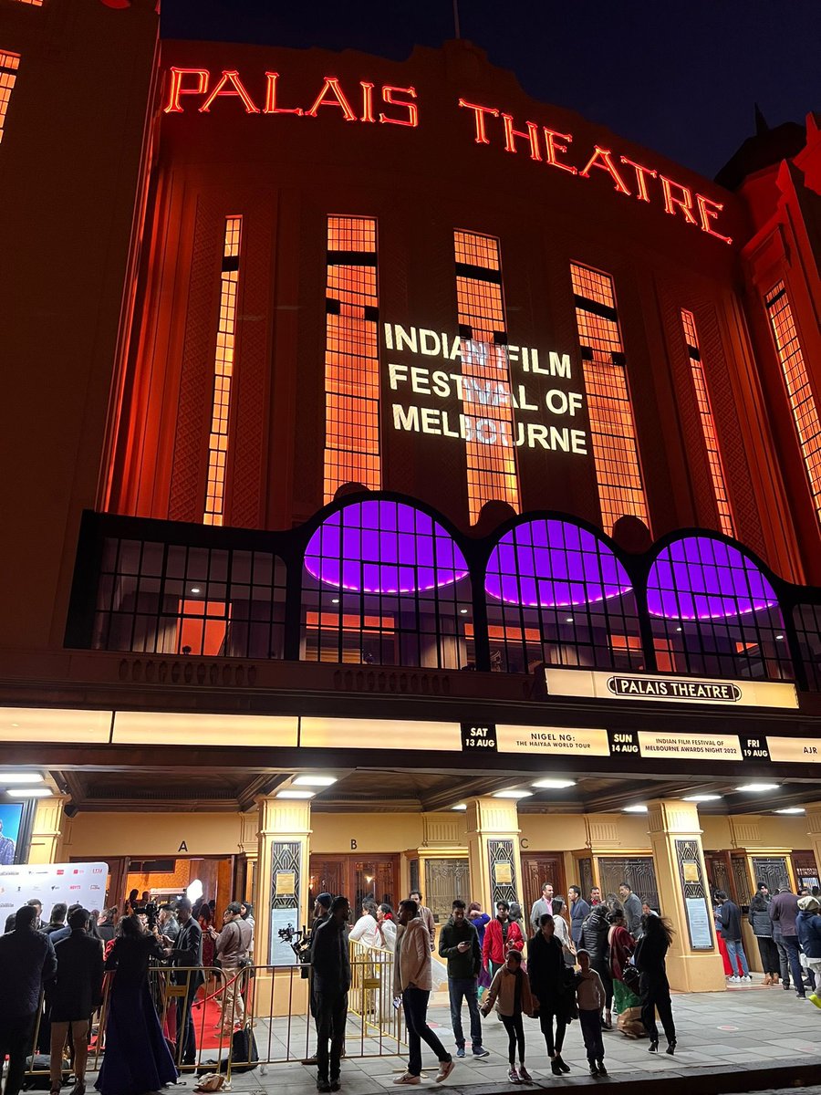 AbiramiDevan's tweet photo. It was one fabulous night at Indian Film Festival of Melbourne #iffm2022 #indianfilmfestivalmelbourne #iffm #melbourne #victoria #australia https://t.co/2srGN1zbLD