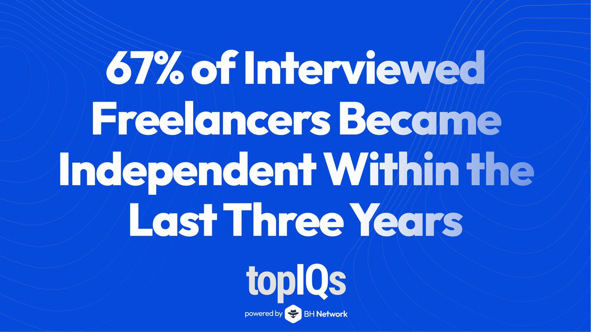 topIQscom's tweet image. Daily Freelancing Facts! 

#freelancing #freelancer #job