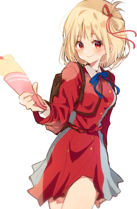 千束が可愛くて仕方ないです #リコリコ 