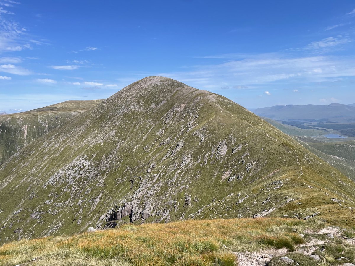 A trip to Glen Etive on Saturday for Ben Starav, Beinn Nan Aighenan and Glas Bheinn Mhor. Legs tired from previous day, the heat was almost unbearable🥵🥵. Amazing views down Loch Etive, and frankly all around. 125/282, getting there. ⁦<a href="/walkhighlands/">walkhighlands</a>⁩ ⁦<a href="/VisitScotland/">VisitScotland</a>⁩