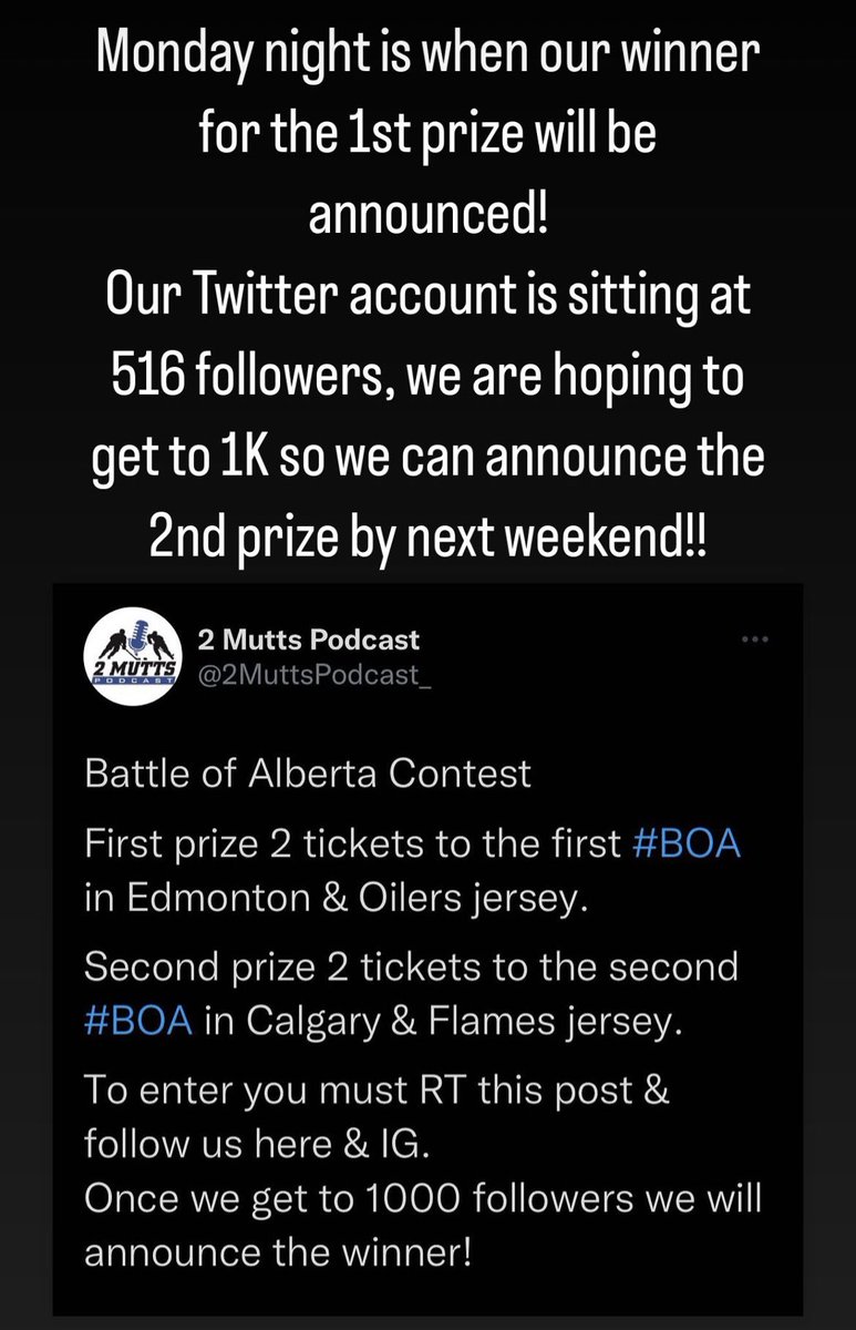 2 Mutts Hockey Podcast tweet media
