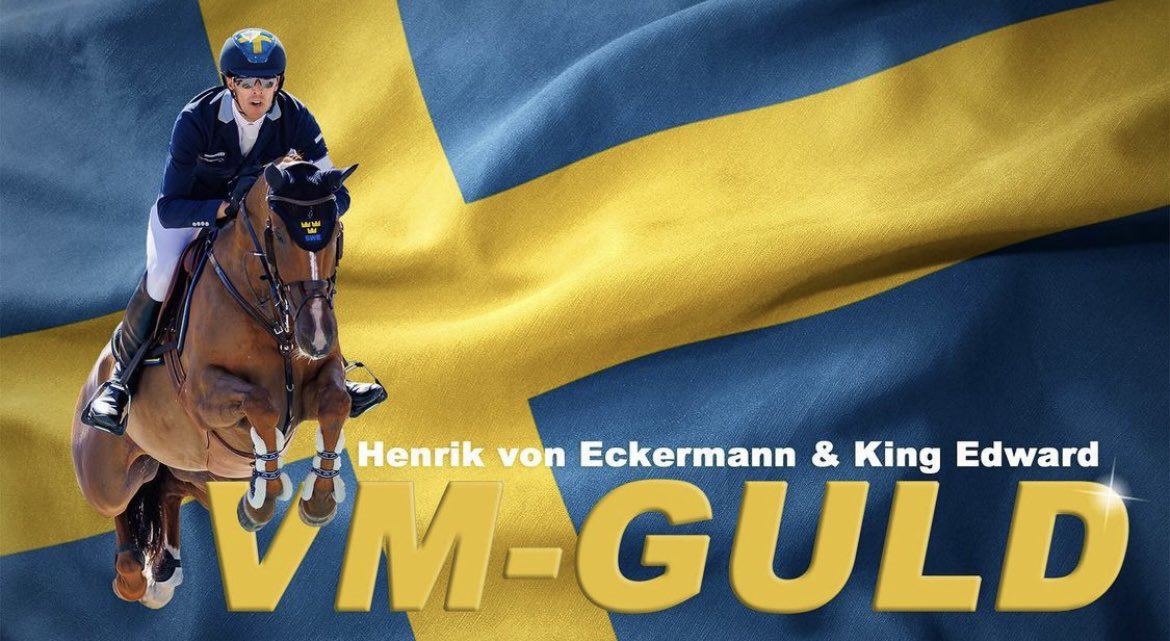 MathildaLvgren's tweet photo. Henrik von Eckermann &amp; King Edward. Det var den sjukaste prestationen jag sett. FEM rundor utan ett enda fel. Så enormt välförtjänt, helt helt överlägsna. 🌟🌟🌟🌟🌟 https://t.co/ju4uykpDHX