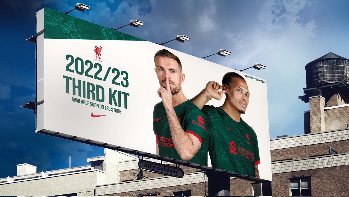 lfcshot's tweet photo. Third kit ready to launch? 🌴 #LFC #LiverpoolFC #Liverpool https://t.co/mhPIFxWFU5