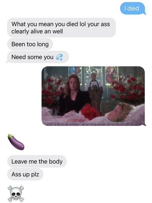 Good pussy feels like a curse sometimes 😪😪😪 but happy Sunday 🥰😘 https://t.co/pqOlIlwKIq