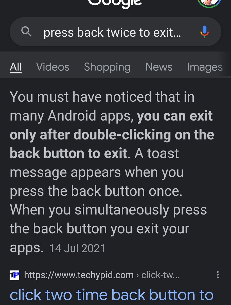 spagelly's tweet photo. How has this not been implemented. A tad annoying to be on the search tab or others then press back and then I quit the app. @TwitterSupport  surely @elonmusk must agree! 😁 https://t.co/aAGAmr9z9K