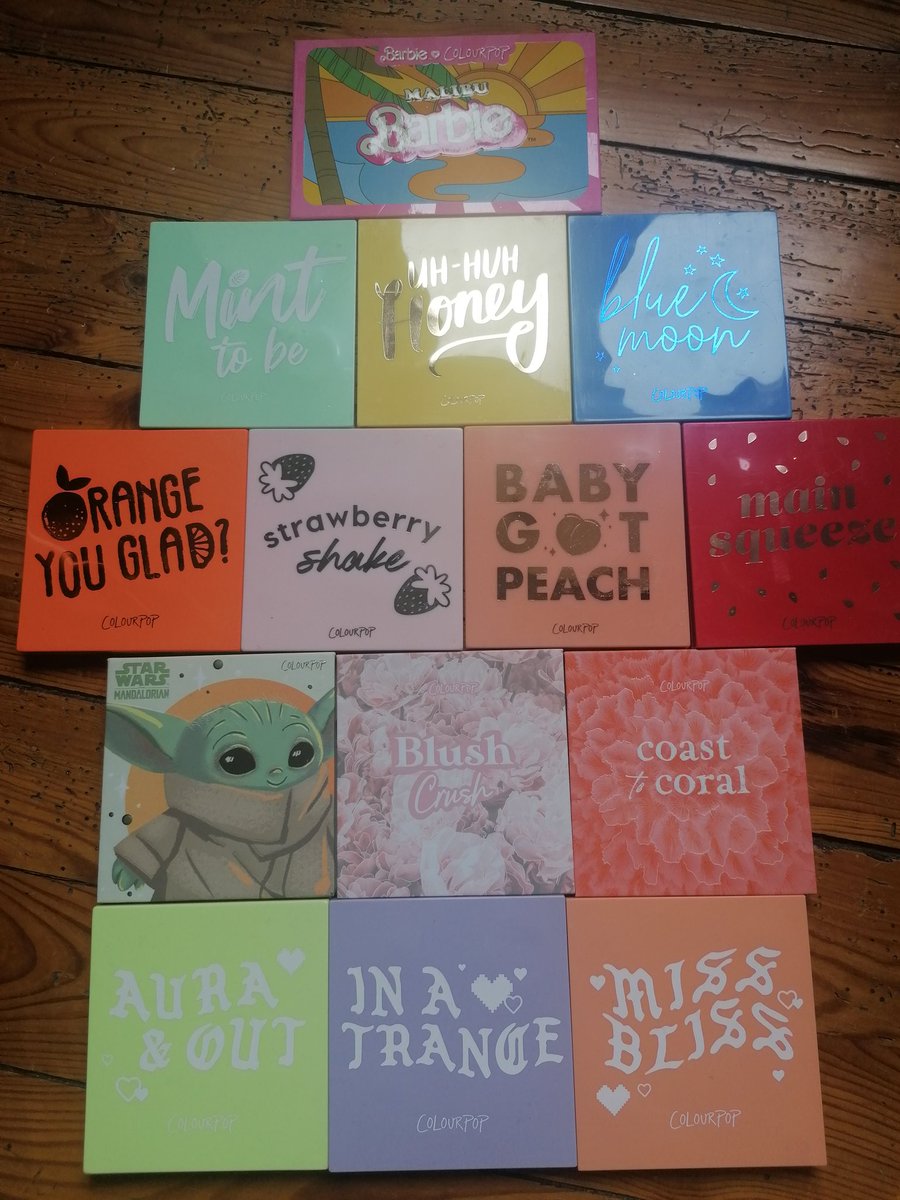 cryptxghoul's tweet photo. Je vends des palettes Colourpop, Made By Mitchell et Norvina pour ceux que ça intéresse 💜🦋
RT appréciés 💖 https://t.co/ChLrXuKmso