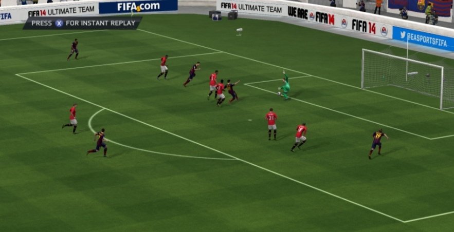iam_fifamark's tweet photo. 71 mins : MESSI!!!! GOALLLL!!! THE 11 YEAR OLD NIGHTMARE RETURNS FOR MANCHESTER TO HAUNT THEM AGAIN, SAME PLACE SAME FINAL SAME LITTLE MAN...

MUN 🔴 1-2 🔵 BAR https://t.co/5QztzU68qC