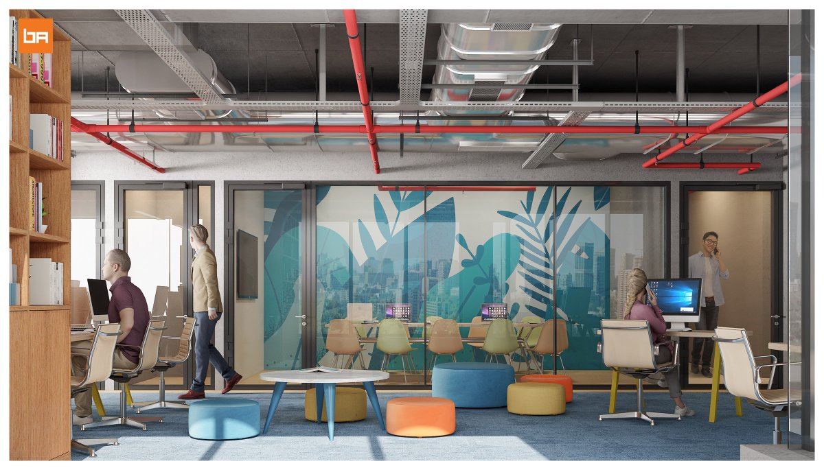 basics_arch's tweet photo. That’s the idea we’re putting into practice for our upcoming project with vibrant #wallart that sets the #colour palette for the rest of the project. 

To know more about this project, stay tuned!

#BASICSarchitects #NewProject #StudioUpdate #ModernWorkspace https://t.co/qaNmYtUvjD