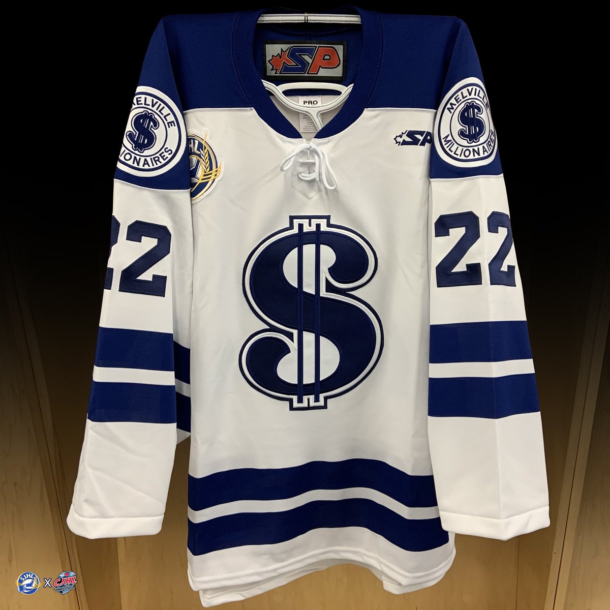 MLVMillionaires's tweet photo. The look of the Melville Millionaires for the 2022/2023 hockey season, AND seasons to come..

Historic Millionaires Blue and White with our signature Dollar Sign..

#GoMoney #MillsMafia 🏦💰 https://t.co/gu3CPoYB7e