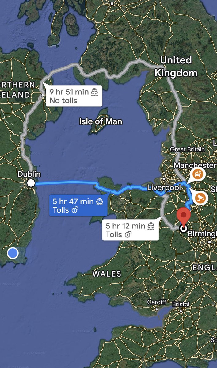 MPetConnect's tweet photo. Heading off soon for this trip 🛳🚐 relocation of 2 gorgeous dogs they be in Ireland tomorrow to their new home with their owner 😊 xx #Travel #pets https://t.co/uHtVgs7cQM