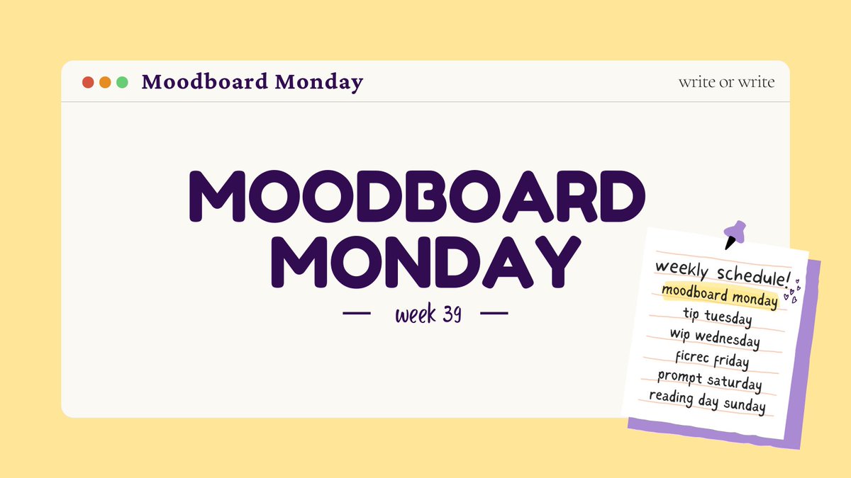 🎉 Welcome to week 39 of Moodboard Monday!! <3

Like always, here are some mood boards to inspire some creative juices! ✍

Feel free to QRT, tag or reply to us with your works inspired by these mood boards this time around 👀