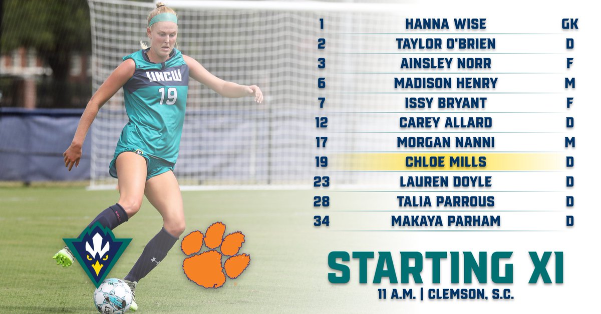 Here's how the Seahawks lineup for Sunday morning's scrimmage.

#HawkYeah #UNCW