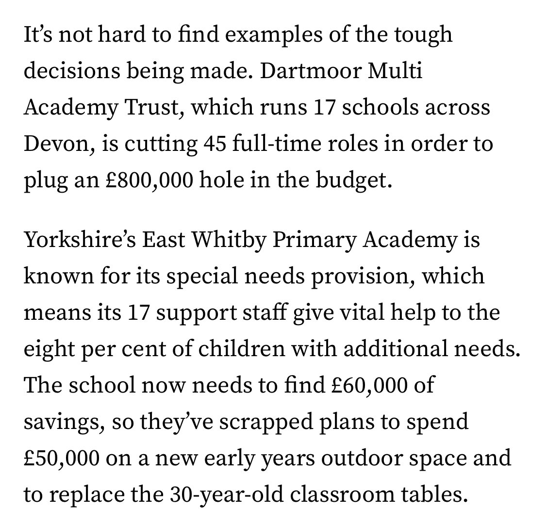 miss_mcinerney's tweet photo. School funding shortfalls starting to get the attention of political commentary big-guns like @SophyRidgeSky. 
Her column this week has fierce, specific examples of the cuts that schools must now make: https://t.co/9qRXQxGE87 https://t.co/32LTVtDJnd