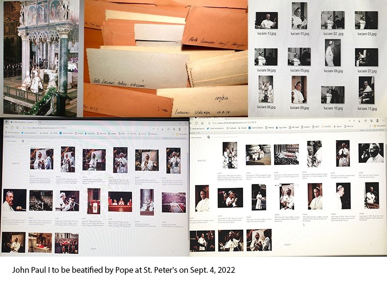 CppPress's tweet image. John Paul I will be beatified by Pope Francis at St. Peter&apos;s on September 4, 2022 !

 🙃 Only a part ...

COPYRIGHT Giancarlo Giuliani and Emilio Barontini/CPP

Catholic Press Photo srl 

Via del Mascherino, 76

00193 Roma 

Phone: 06/6861787 

catholicpressphoto.com