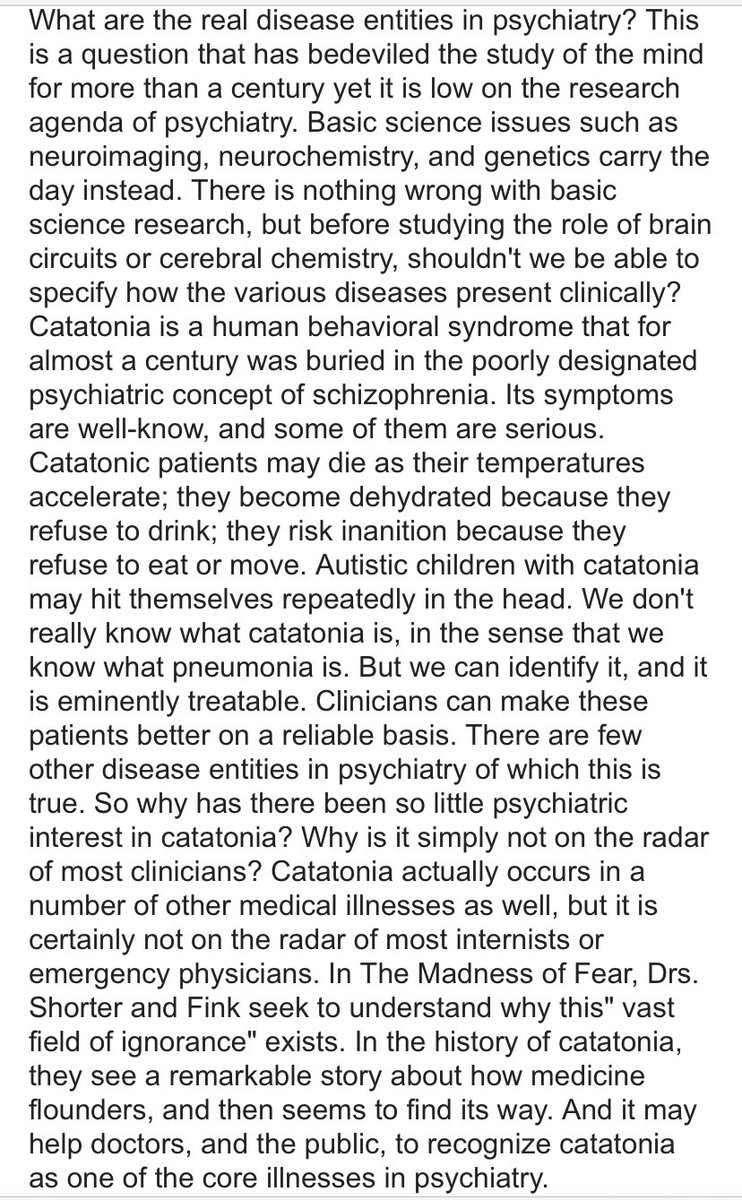 SixandLaura's tweet photo. “The madness of fear: a history of catatonia”
by Edward Shorter, Max Fink
Oxford University Press, 2018
#catatonia_pathology #fear #historical_reference #schizophrenia #movement_disorders #brain_injury #neuropsychiatric
https://t.co/vdagpAMuOF https://t.co/EYxmxin4lz
