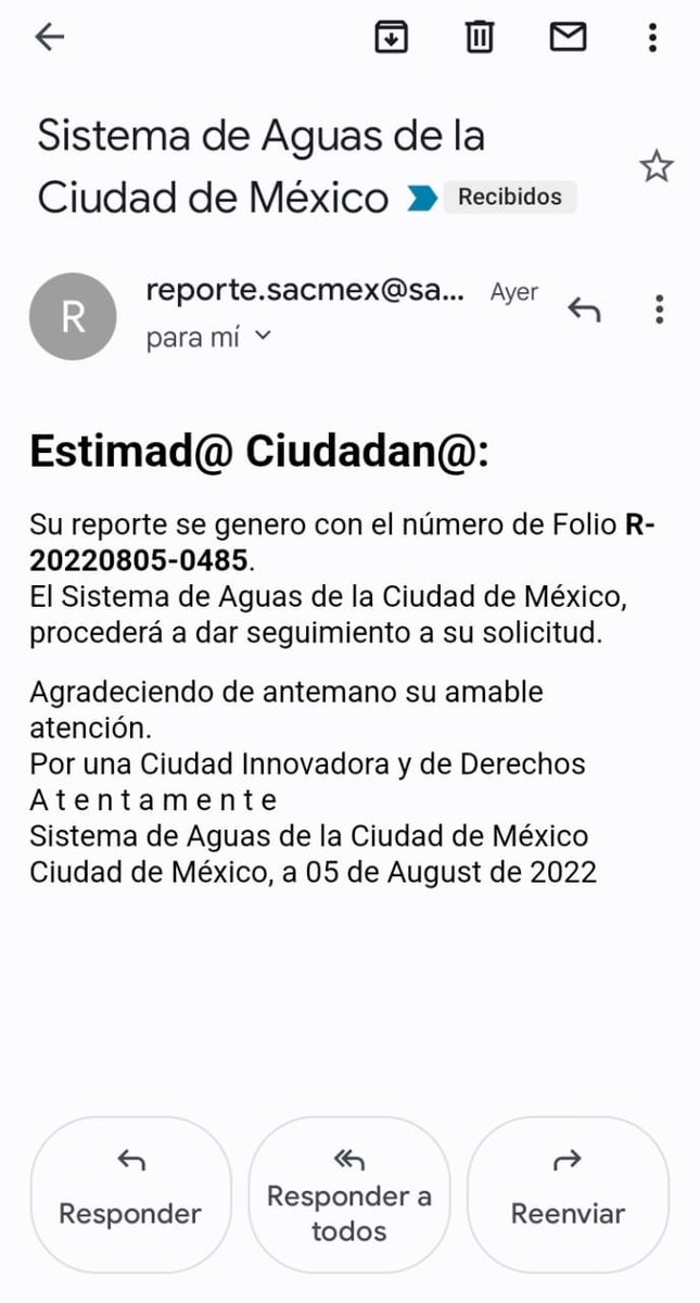 luxunda's tweet photo. Este es el reporte por favor su apoyo para la pronta reparación https://t.co/z5yVUOxwPm