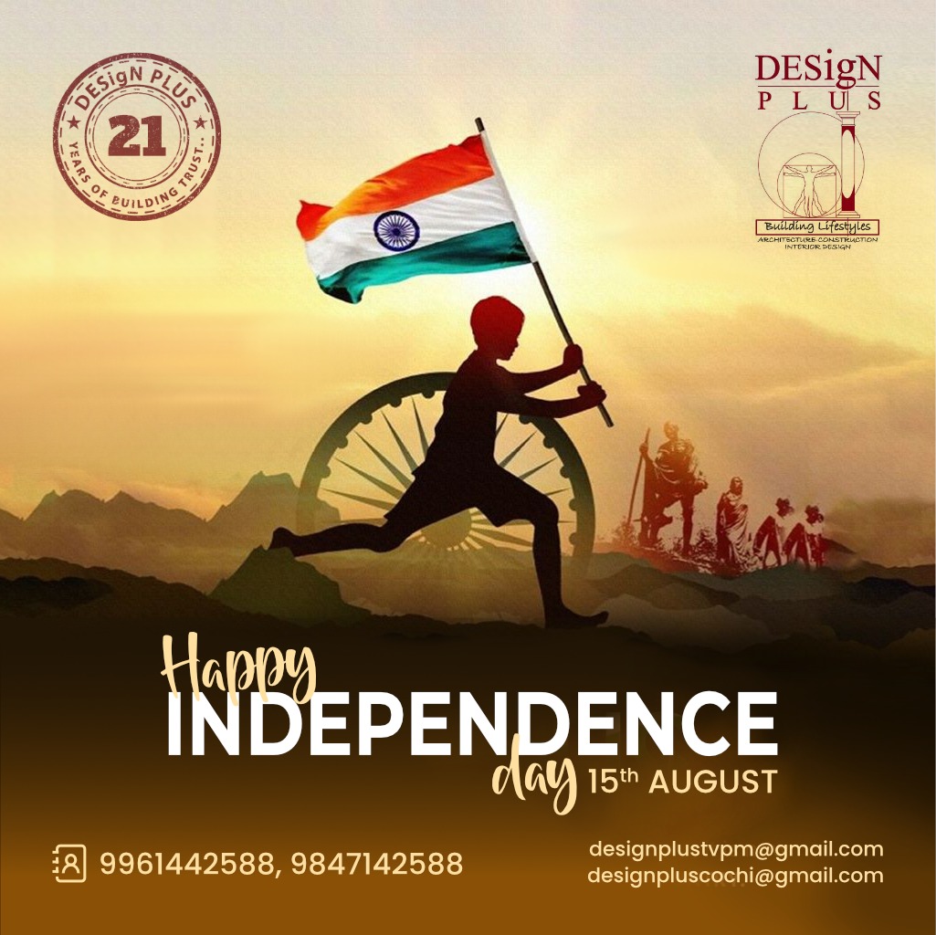 _designplus_'s tweet photo. The day holds national pride and honor in the heart of every Indian citizen living in India and abroad as on this day, the nation secured full autonomy from the British.

#indianindependenceday #IndependenceDay #independence #indianflag #contruction #architecture  #designplus https://t.co/MiimhZoBGK