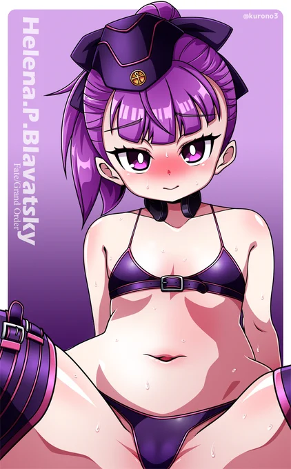 #自分の好きなキャラ一人の画像を四枚貼る FOのエレナ 