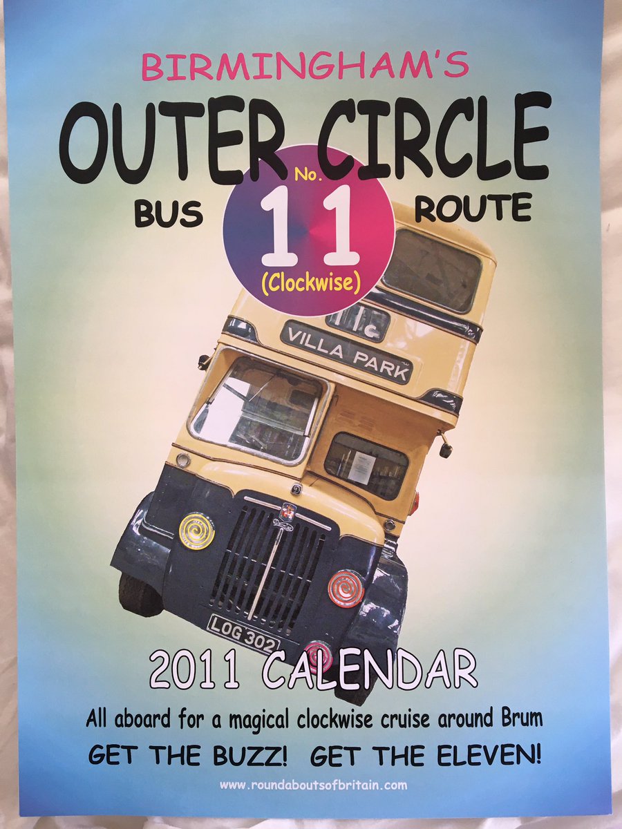 MrDavidTravis's tweet photo. One of my treasured items, it’s got the same days as this year so really useful #birmingham #outercircle https://t.co/xS85dZToMW