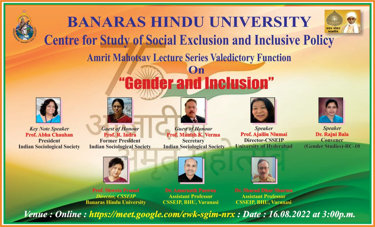 ProfessorShweta's tweet photo. Valedictory of the Series organized as part of the Amrit Mahotsav. https://t.co/aPWuO99UOU