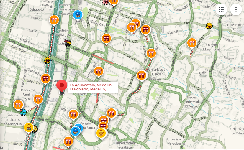 movilidad_med's tweet photo. (10:06) @WazeCo| Este es el estado actual de la #MovilidadMedellín en la zona Sur de la ciudad.
#ReporteWaze #CITRA https://t.co/1aTsviBTvX