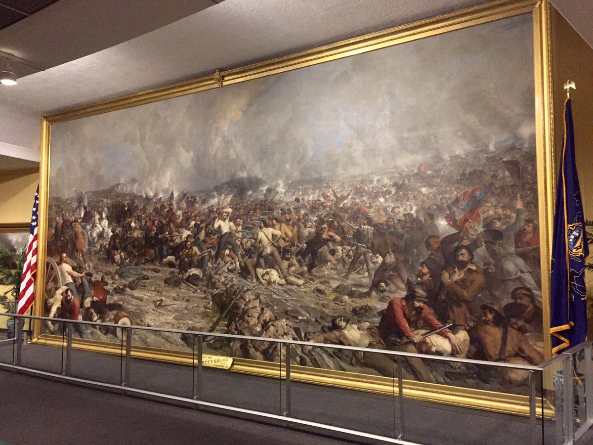 Peter Rothermel’s Battle of Gettysburg series of paintings is always incredible to check out at the State Museum, including his famous depiction of Pickett’s Charge.