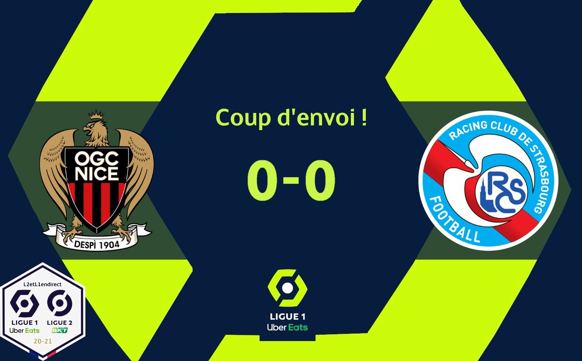 L2etL1endirect's tweet photo. #OGCNRCSA 
Coup d’envoi de Nice - Strasbourg ! https://t.co/QI8GbMk9T8
