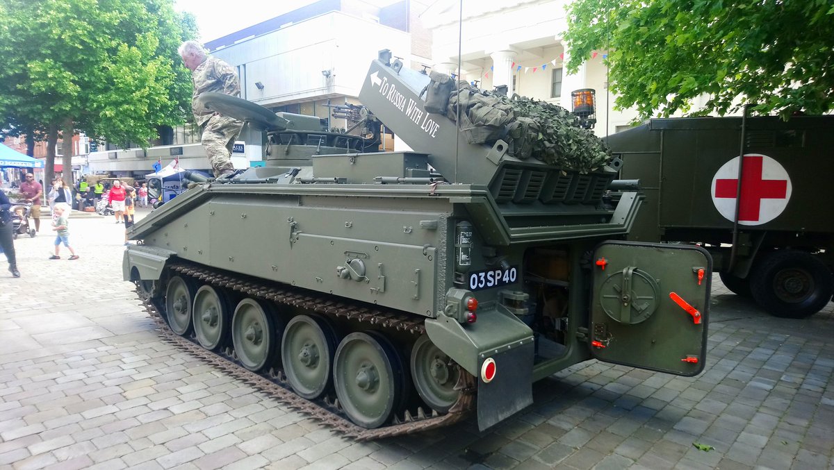 militariaFlickr's tweet photo. @agbdrilling Saw this cvrt striker at armed forces day Bedford. #britisharmy #britishmade #madeinuk #bestofbritish #armysurplus #history #ArmedForcesDay #cvrt https://t.co/ClEb6dO16A
