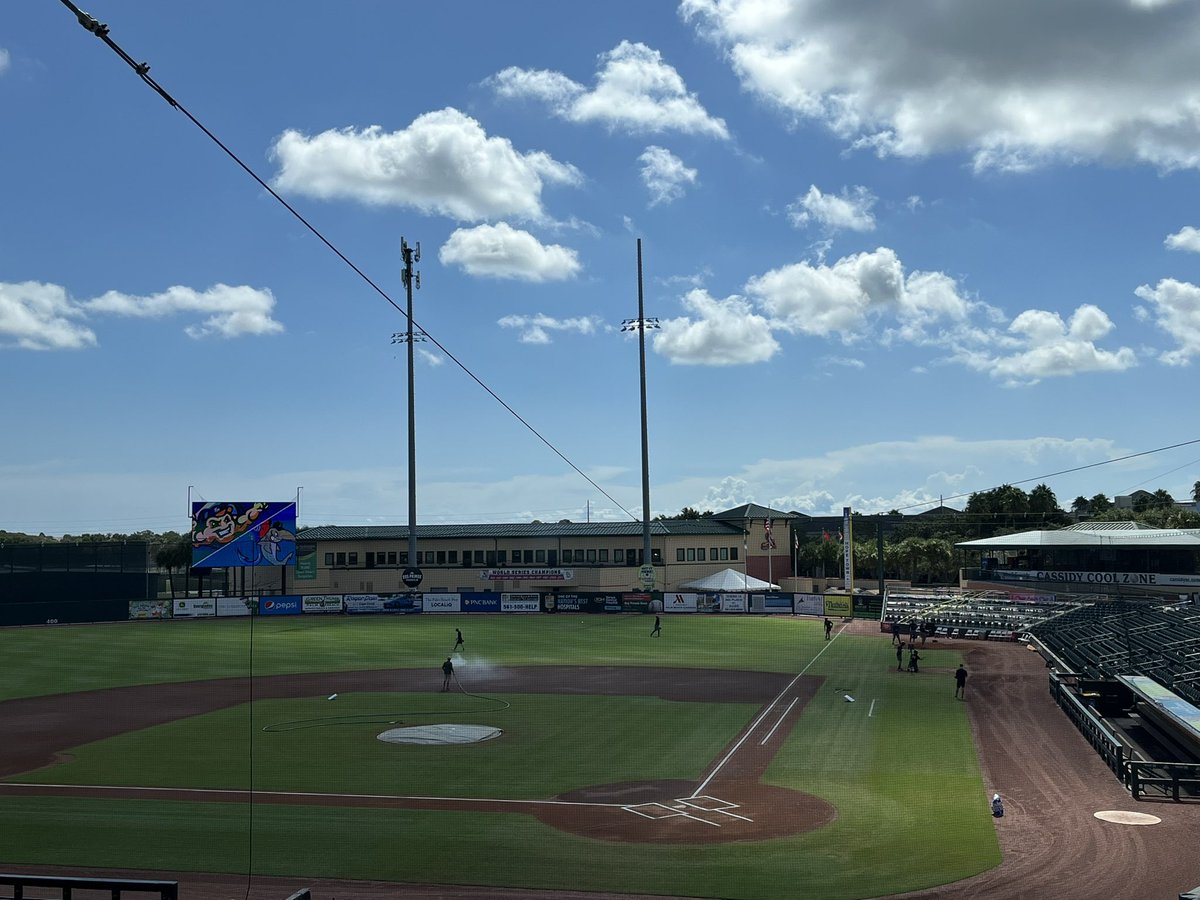 aguirrethecap33's tweet photo. Went on a little road trip with @kevin_barral and @YordiMLB to Jupiter to cover today’s @GoHammerheads game against the @MightyMussels at Noon. Some minor league baseball action on a beautiful Sunday! @LemonCityLive #MakeItMiami #BacktotheMinors https://t.co/QjZmGxyWdD