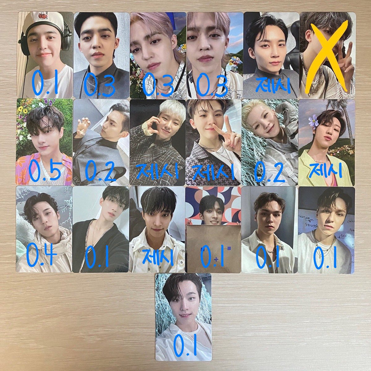 goingfiveteen's tweet photo. ꒰ wts lfb ph : 🧭🇰🇷 #fiveteenfinds ꒱
🗽 seventeen svt pcs
↪︎ decimal x 500 + 25 (isf tbf)
↪︎ payo, from YD
↪︎ feta; not yet secured
↪︎ 7+ claims to push https://t.co/kjyHXukEHd